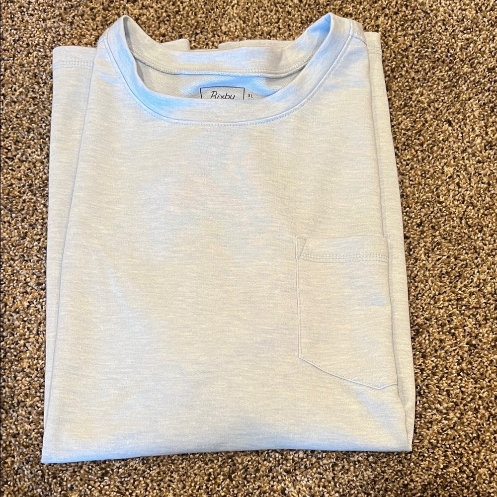 Men's Light blue T-Shirt super soft - Picture 6 of 6